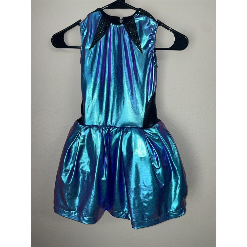 tenth house dance costume size MC Iridescent Atomic Dress